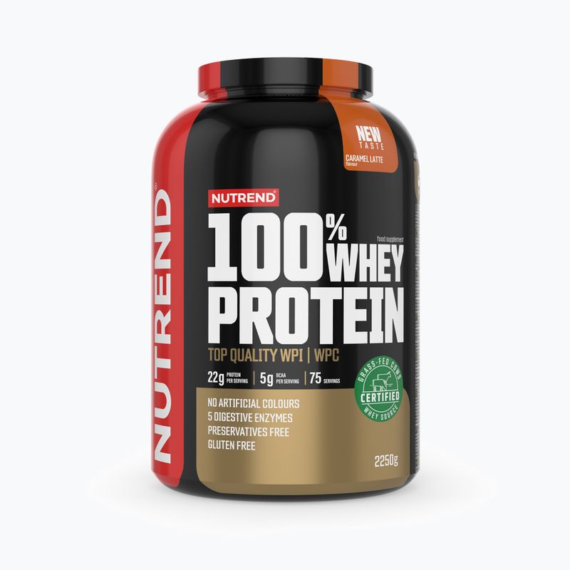 Whey Nutrend 100% Protein Karmelowe Latte 2250 g 3