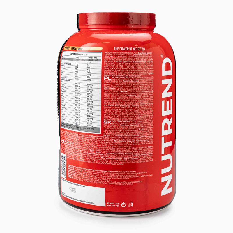 Whey Nutrend 100% Protein Mango+Wanilia 2250 g 2
