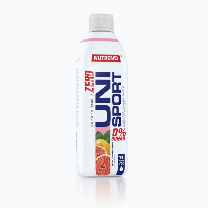 Napój izotoniczny Nutrend Unisport Zer0 Różowy Grejfrut 1000 ml