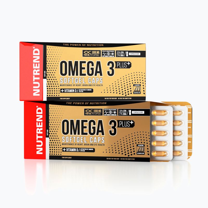 Kwasy tłuszczowe Nutrend Plus Softgel 120 kapsułek
