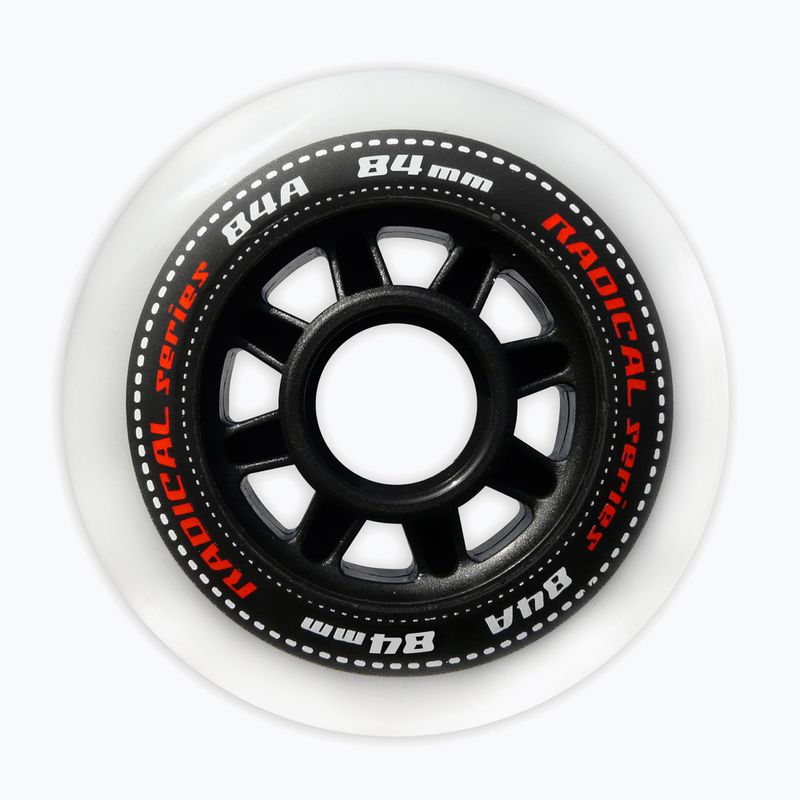 Kółka do rolek Tempish Radical 84mm/84A 4 szt. white 3