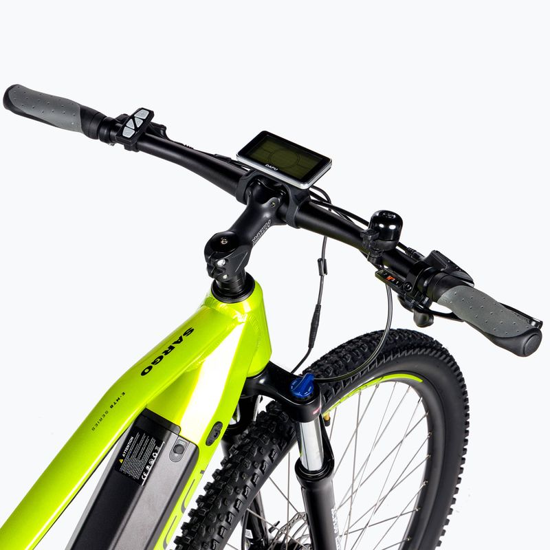 Rower elektryczny LOVELEC Sargo 36V 15Ah 540Wh green/black 5