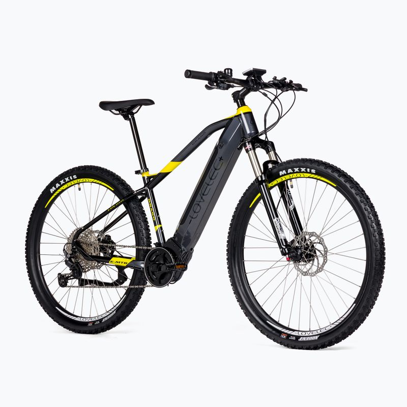 Rower elektryczny LOVELEC Drago 36V 20Ah 720Wh silver/yellow 2