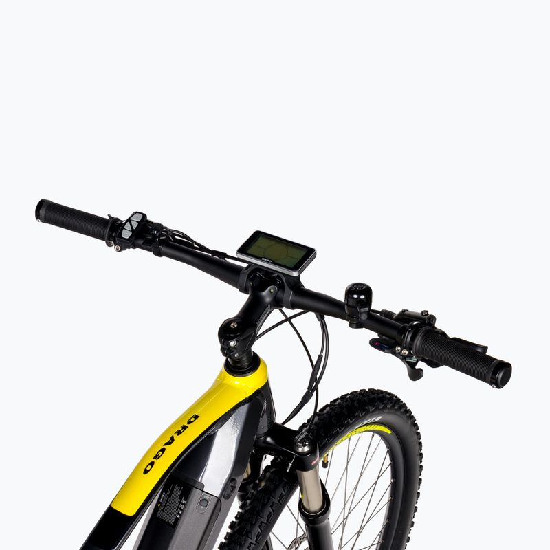 Rower elektryczny LOVELEC Drago 36V 20Ah 720Wh silver/yellow 9