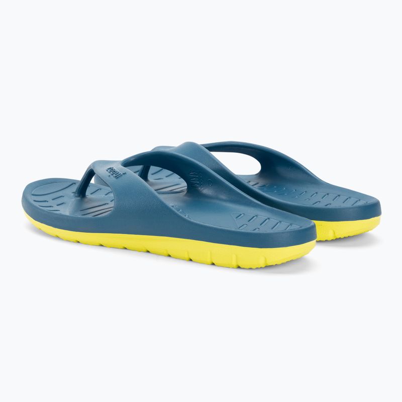 Japonki męskie Coqui Zucco niagara blue/citrus 3