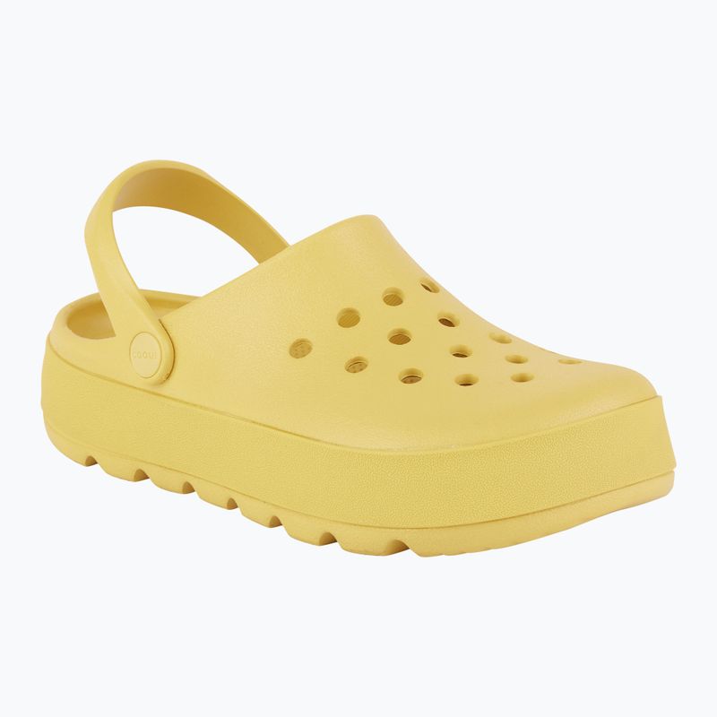 Klapki damskie Coqui Niko mustard 8