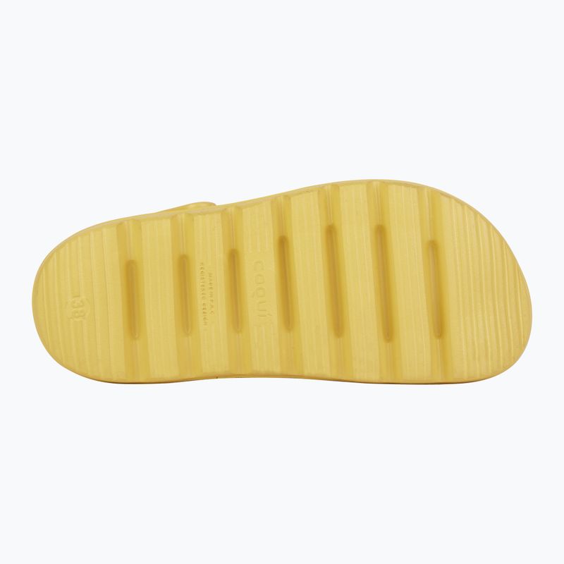 Klapki damskie Coqui Niko mustard 12