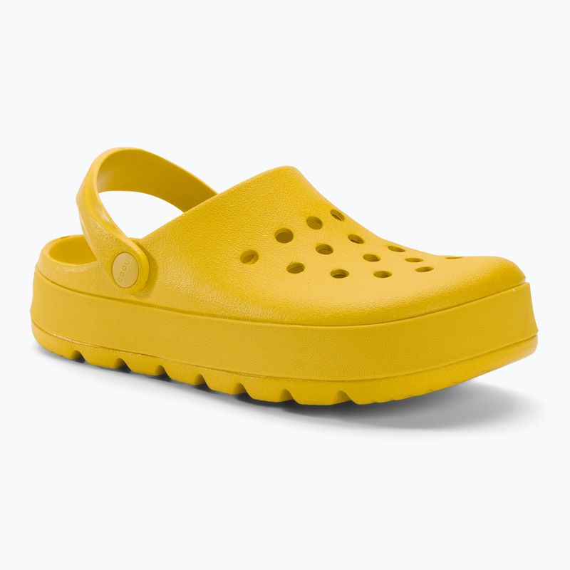 Klapki damskie Coqui Niko mustard 2