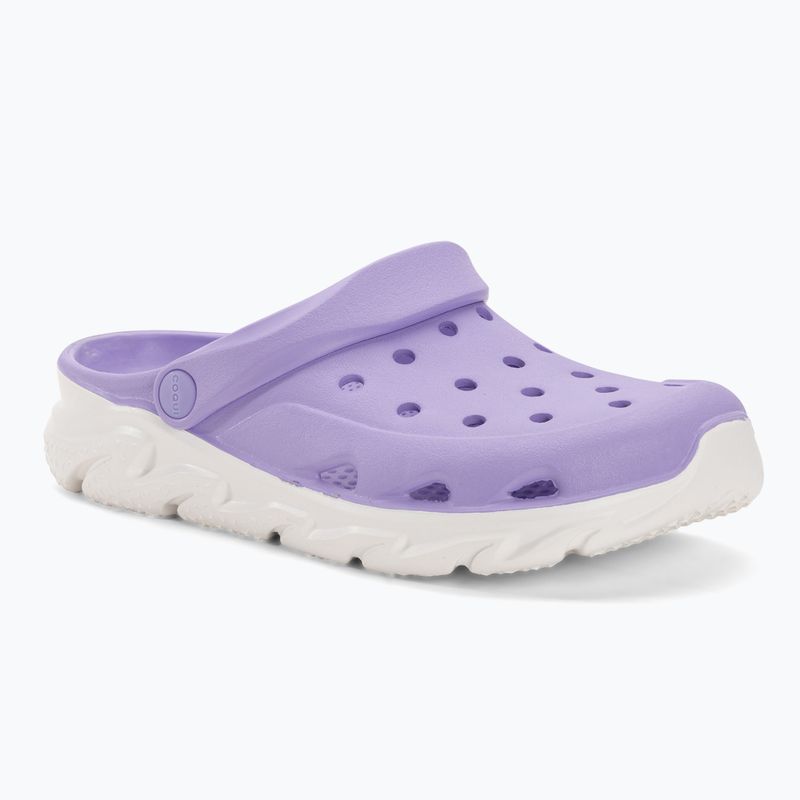 Klapki damskie Coqui Cody light lila/white