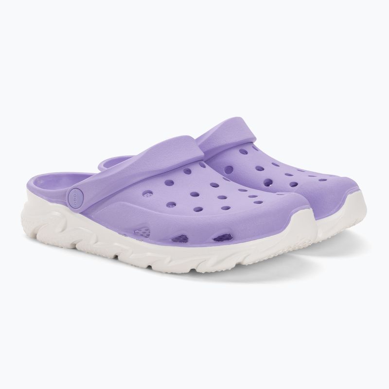 Klapki damskie Coqui Cody light lila/white 5