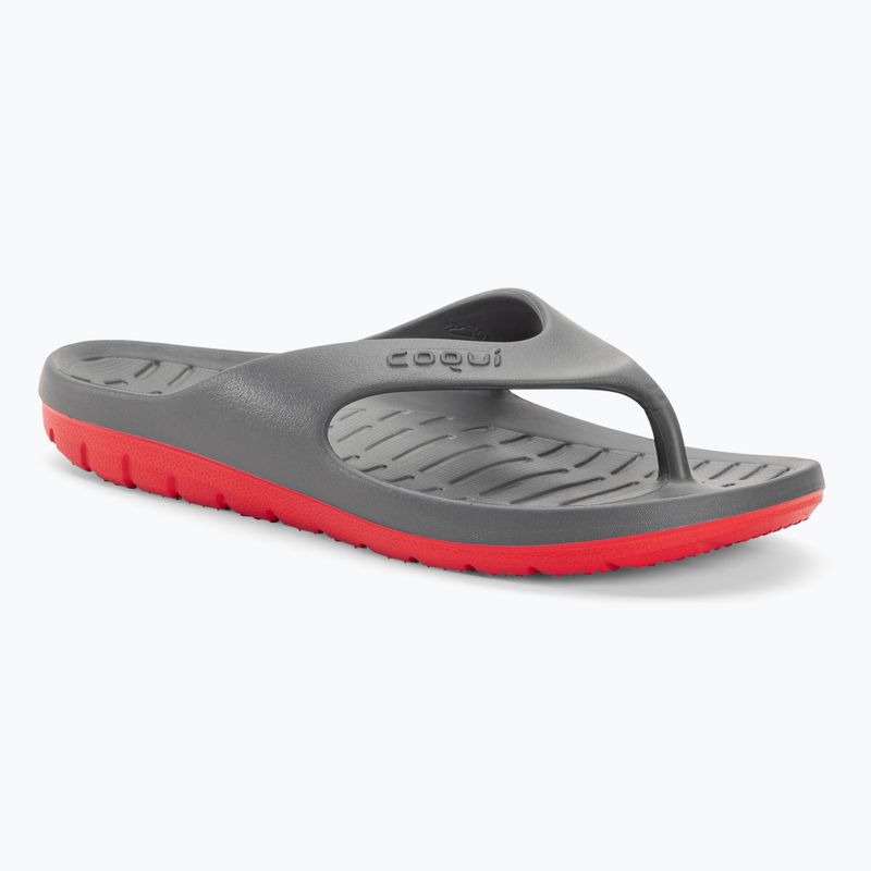 Japonki męskie Coqui Zucco dark grey/red