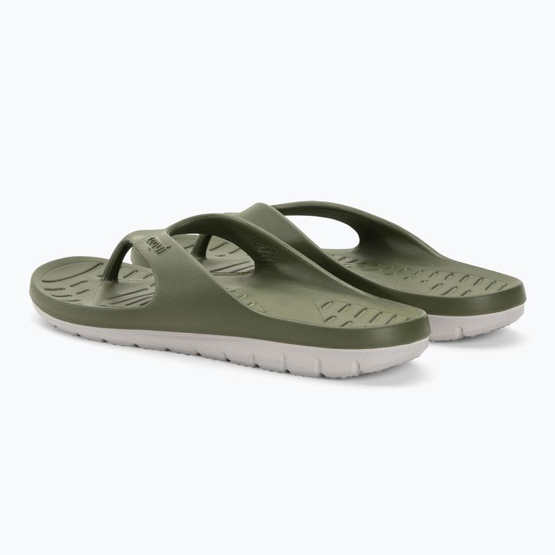 Japonki męskie Coqui Zucco dark army green/stone 3