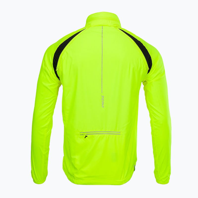 Kurtka rowerowa męska SILVINI Vetta neon/cloud 2