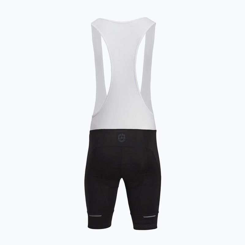 Spodenki rowerowe męskie SILVINI Fortore Bib black/white 2