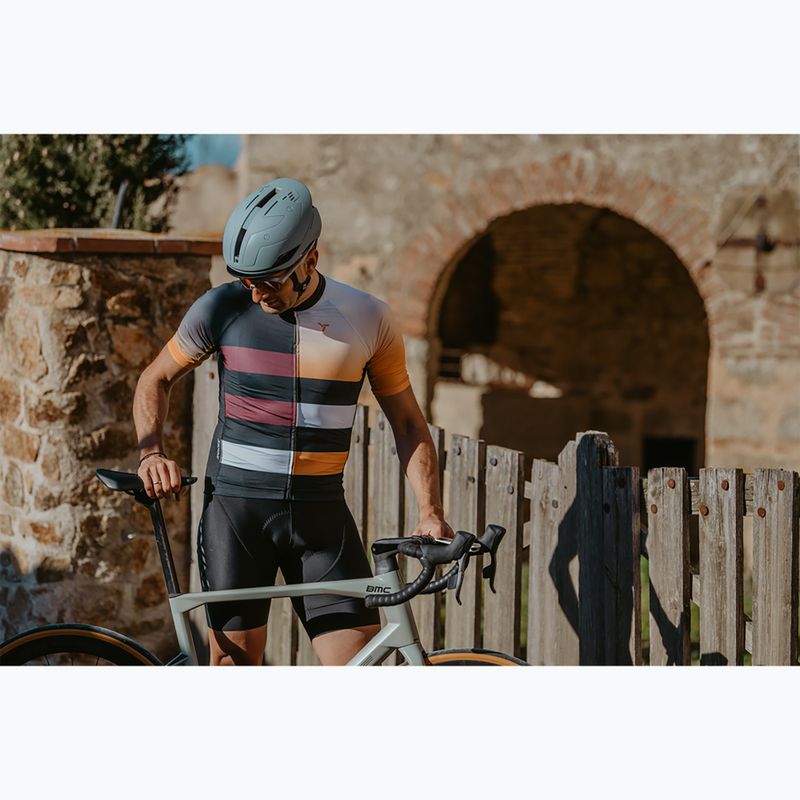 Koszulka rowerowa męska SILVINI Mazzano czarno-żółta 3122-MD2042/8702 3