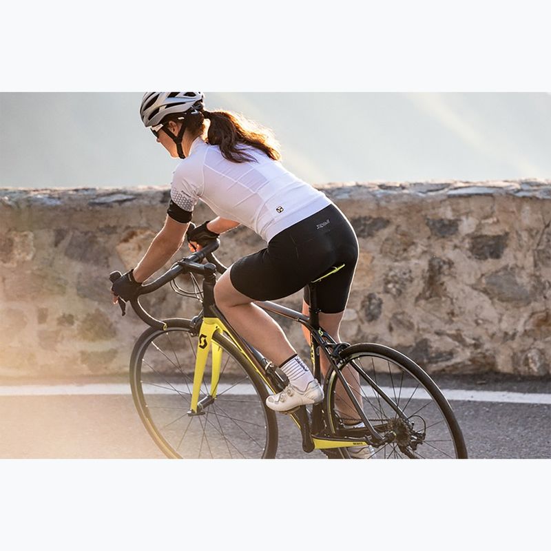 Spodenki rowerowe damskie SILVINI Santerno Bib black/white 7