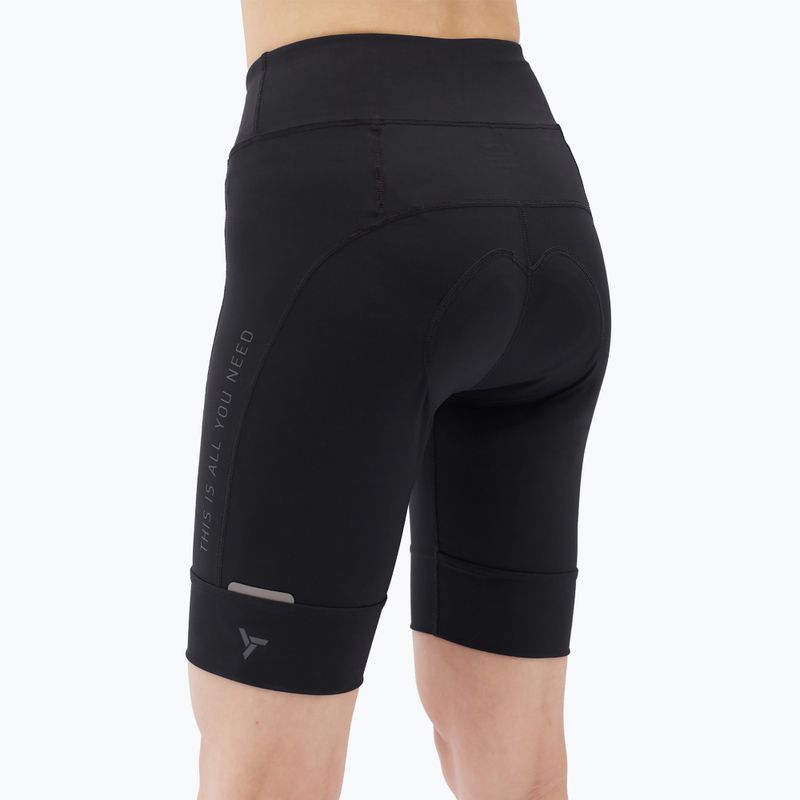 Spodenki rowerowe damskie SILVINI Fortora black 2