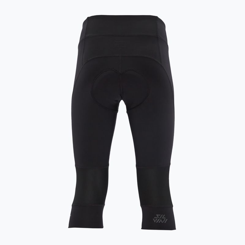 Spodenki rowerowe damskie  SILVINI Tinella 3/4 black 4