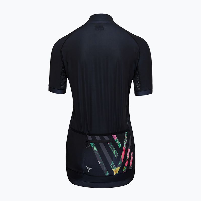 Koszulka rowerowa damska SILVINI Calnia black/charcoal 2