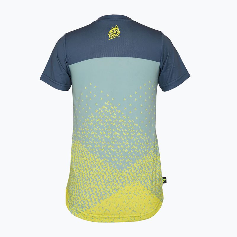 Koszulka rowerowa dziecięca SILVINI Denni neon/blue 5