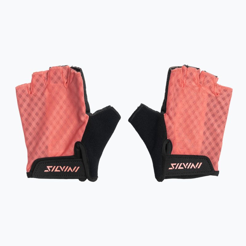 Rękawiczki rowerowe damskie SILVINI Gaiona coral 2