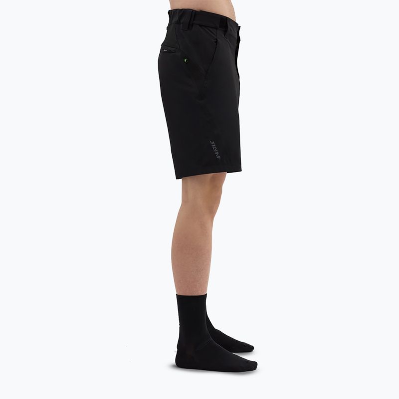 Spodenki rowerowe męskie SILVINI Elvo black 2