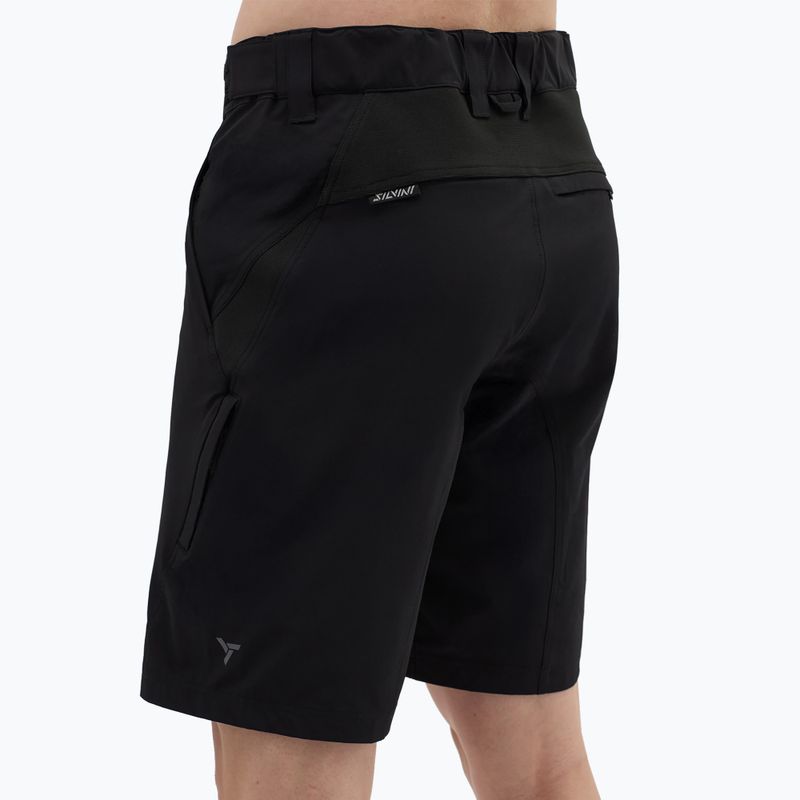 Spodenki rowerowe męskie SILVINI Elvo black 4