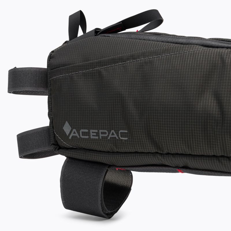 Torba rowerowa na ramę Acepac Fuel Bag L 1.2 l grey 6