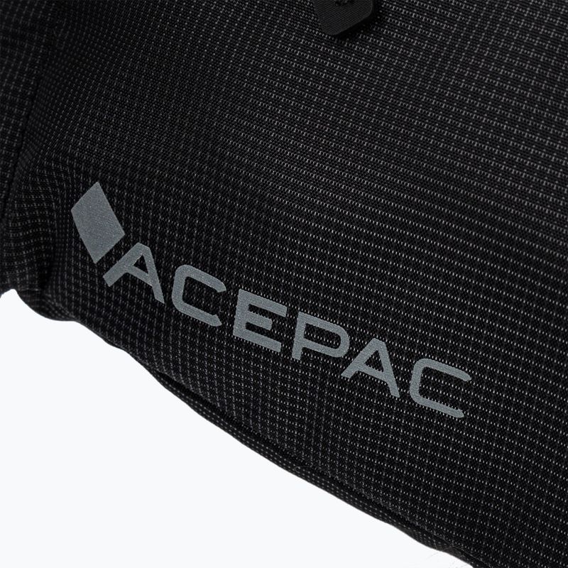 Torba rowerowa na ramę Acepac Zip Frame Bag L 4 l  black 5