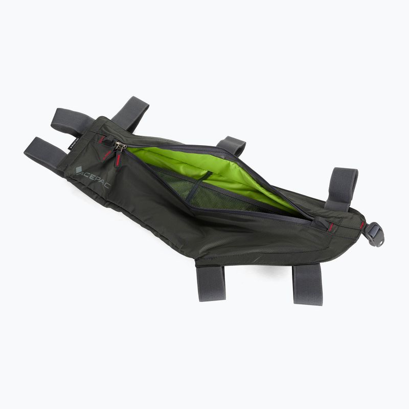 Torba rowerowa na ramę Acepac Zip Frame Bag L 4 l grey 3