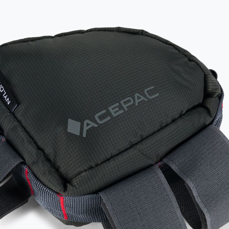 Torba rowerowa na ramę Acepac Tube Bag 0.7 l grey 3