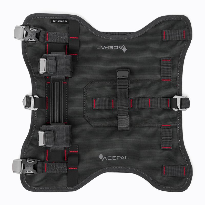 Uprząż na torbę rowerową na kierownicę Acepac Bar Harness grey