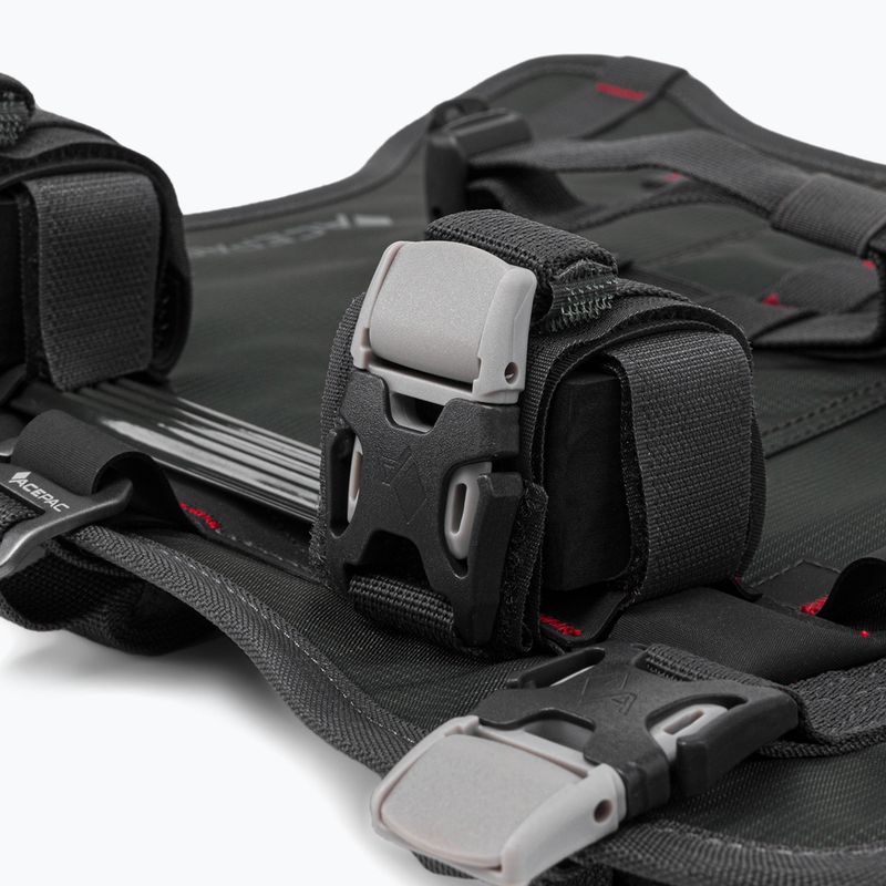 Uprząż na torbę rowerową na kierownicę Acepac Bar Harness grey 4