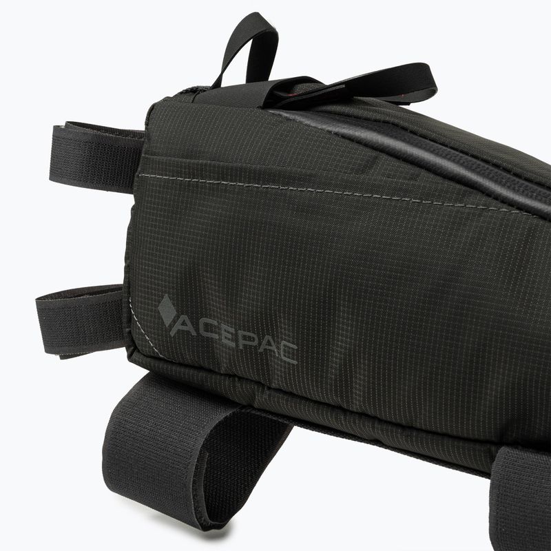 Torba rowerowa na ramę Acepac Fuel Bag M 0.8 l grey 5