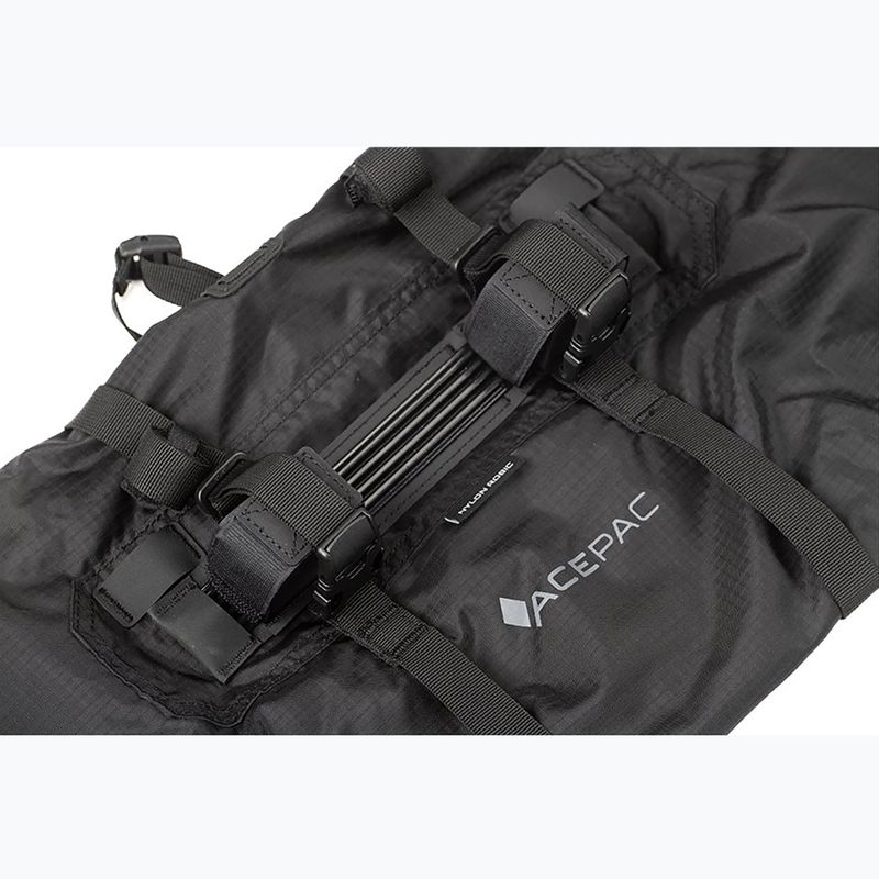 Torba rowerowa na kierownicę Acepac Bar Roll MKIII 16 l black 7