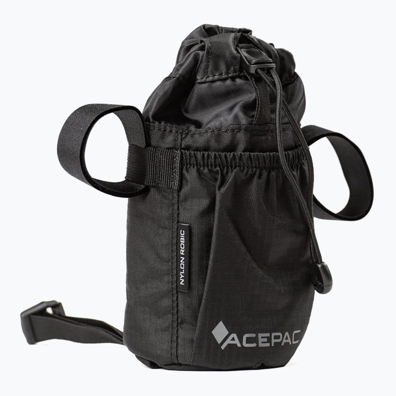 Torba rowerowa na bidon Acepac Bike Bottle Bag MKIII 0,65 l black 3