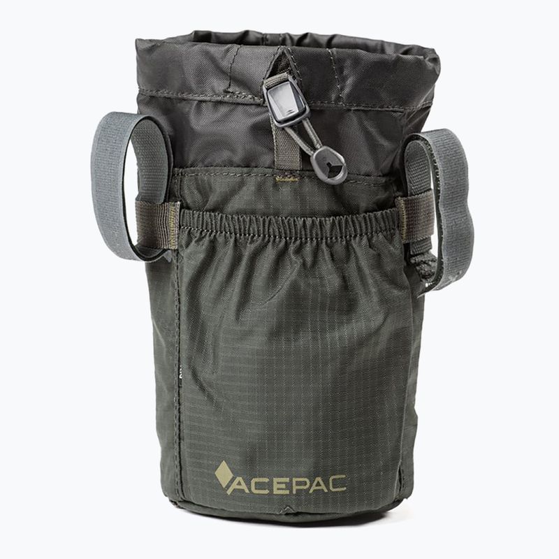 Torba rowerowa na bidon Acepac Fat Bike Bottle Bag MKIII 1 l grey