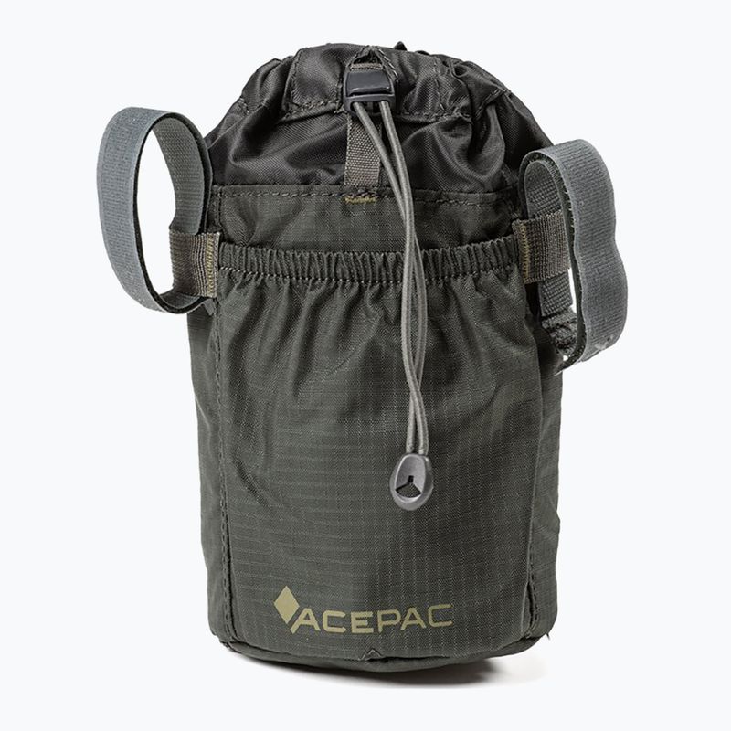 Torba rowerowa na bidon Acepac Fat Bike Bottle Bag MKIII 1 l grey 2