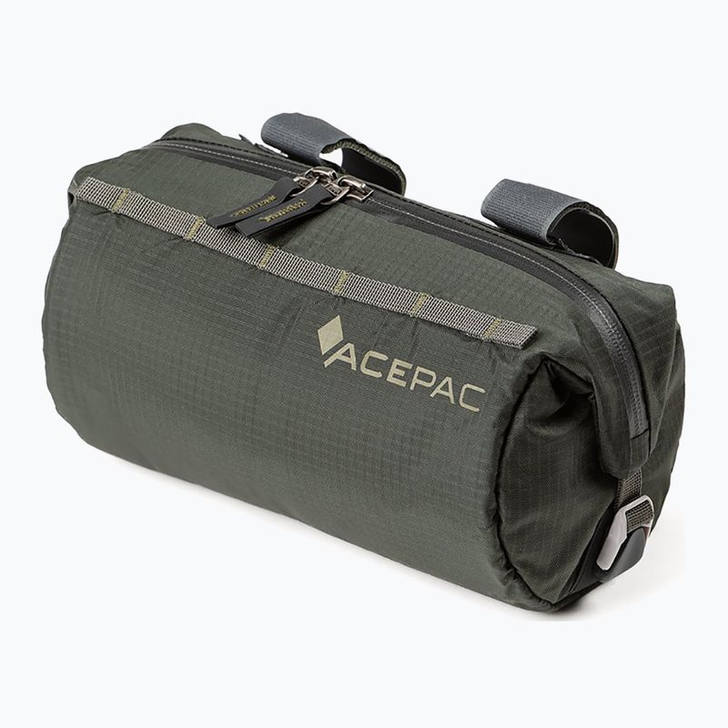Torba rowerowa na kierownicę Acepac Barrel MKIII 2 l grey