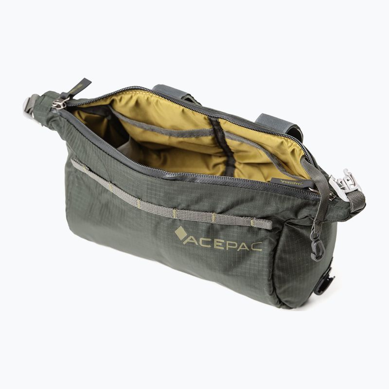 Torba rowerowa na kierownicę Acepac Barrel MKIII 2 l grey 7