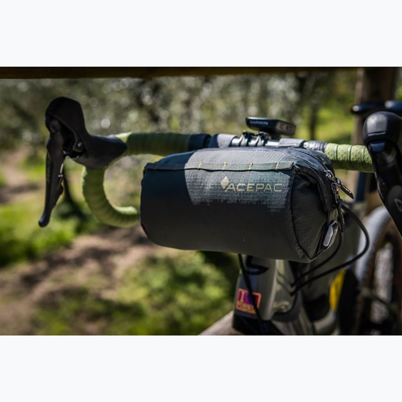 Torba rowerowa na kierownicę Acepac Barrel MKIII 2 l grey 8