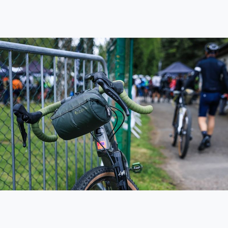 Torba rowerowa na kierownicę Acepac Barrel MKIII 2 l grey 9