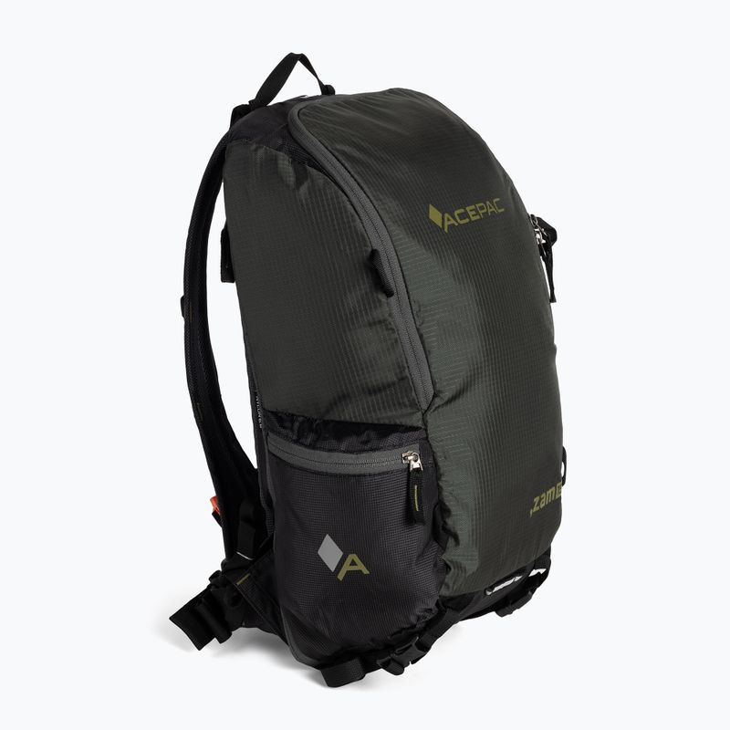 Plecak rowerowy Acepac Zam EXP 15 l grey 2