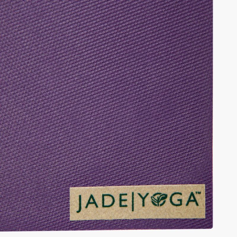 Mata do jogi podróżna JadeYoga Voyager 1/16'' 68'' 1,6 mm fioletowa 668P 3