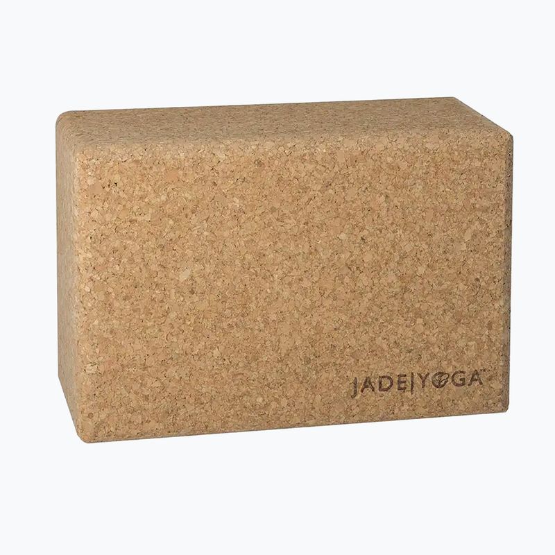 Kostka do jogi JadeYoga Cork Block Large cork 3