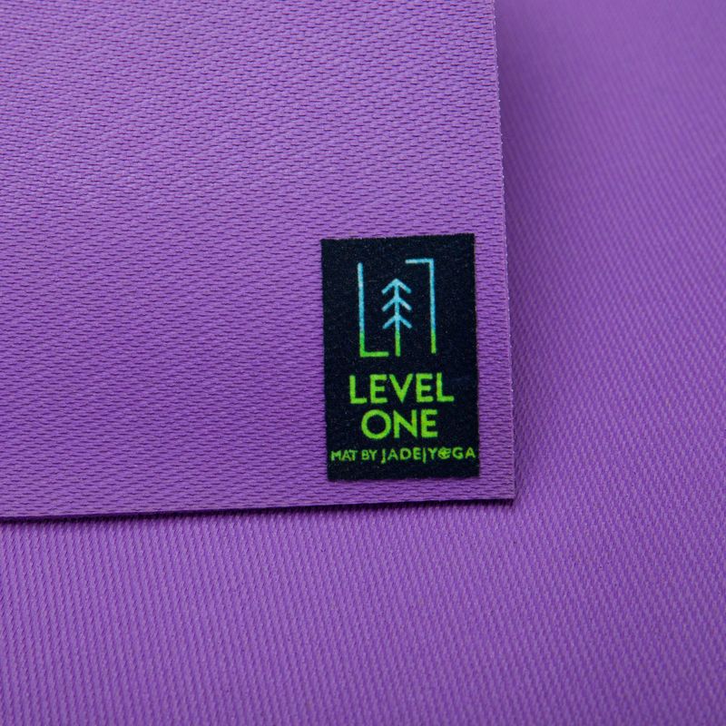 Mata do jogi JadeYoga Level One 68'' 4 mm fioletowa 468CP 4