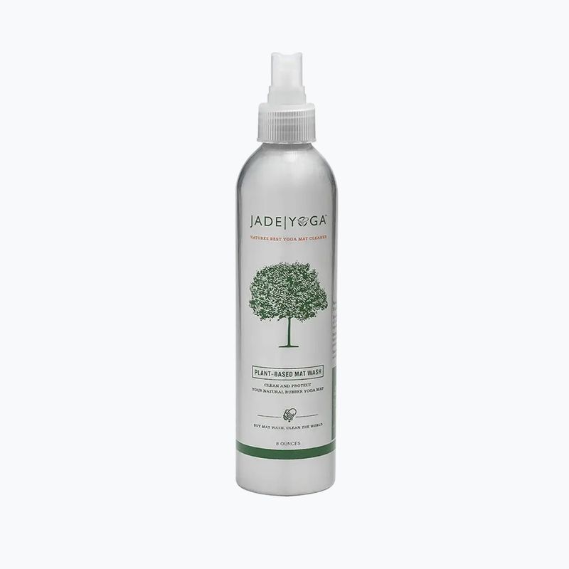 Spray do czyszczenia maty Jade Yoga Plant-Based Mat Wash 8oz srebrny YMW8
