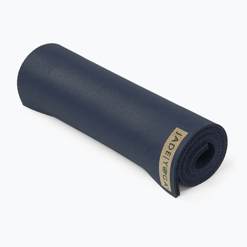 Mata do jogi JadeYoga Fusion Mini Mat 5/16'' 24'' 12'' 8 mm midnight blue 5