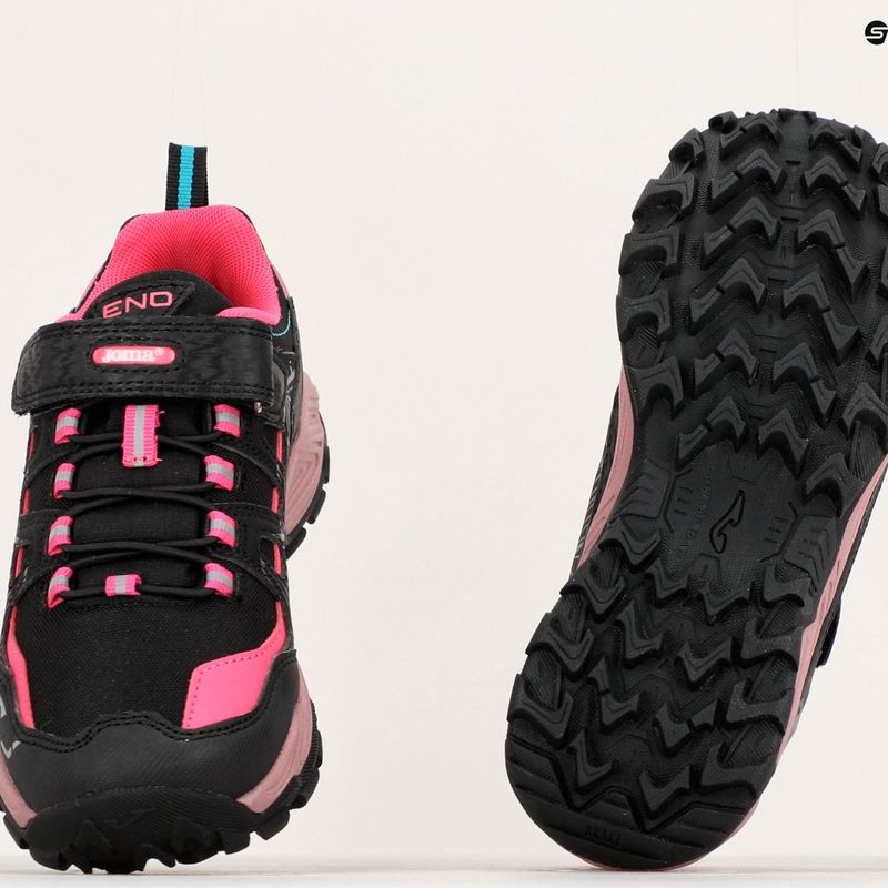 Buty trekkingowe dziecięce Joma Eno Jr black/fuchsia 14