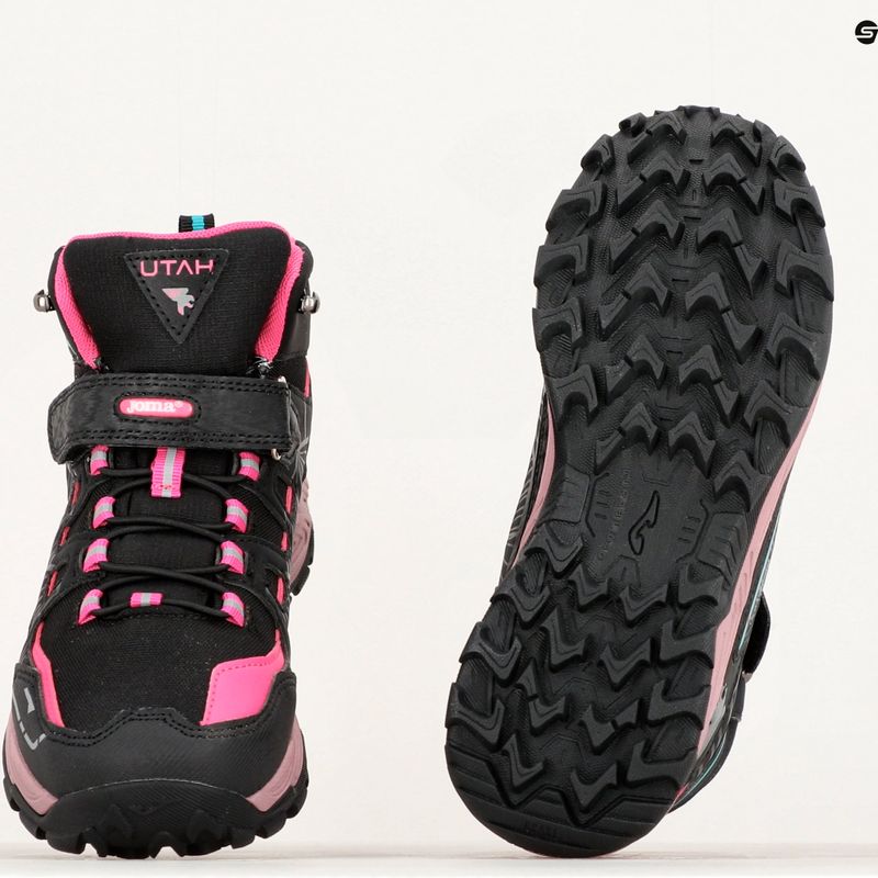 Buty trekkingowe dziecięce Joma J.Utah Jr black/fuchsia 14